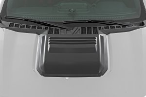 Ford F-150 Hood Scoop - Rough Country - Matte Black, Gloss Black, Paint-to-Code - '21-'24